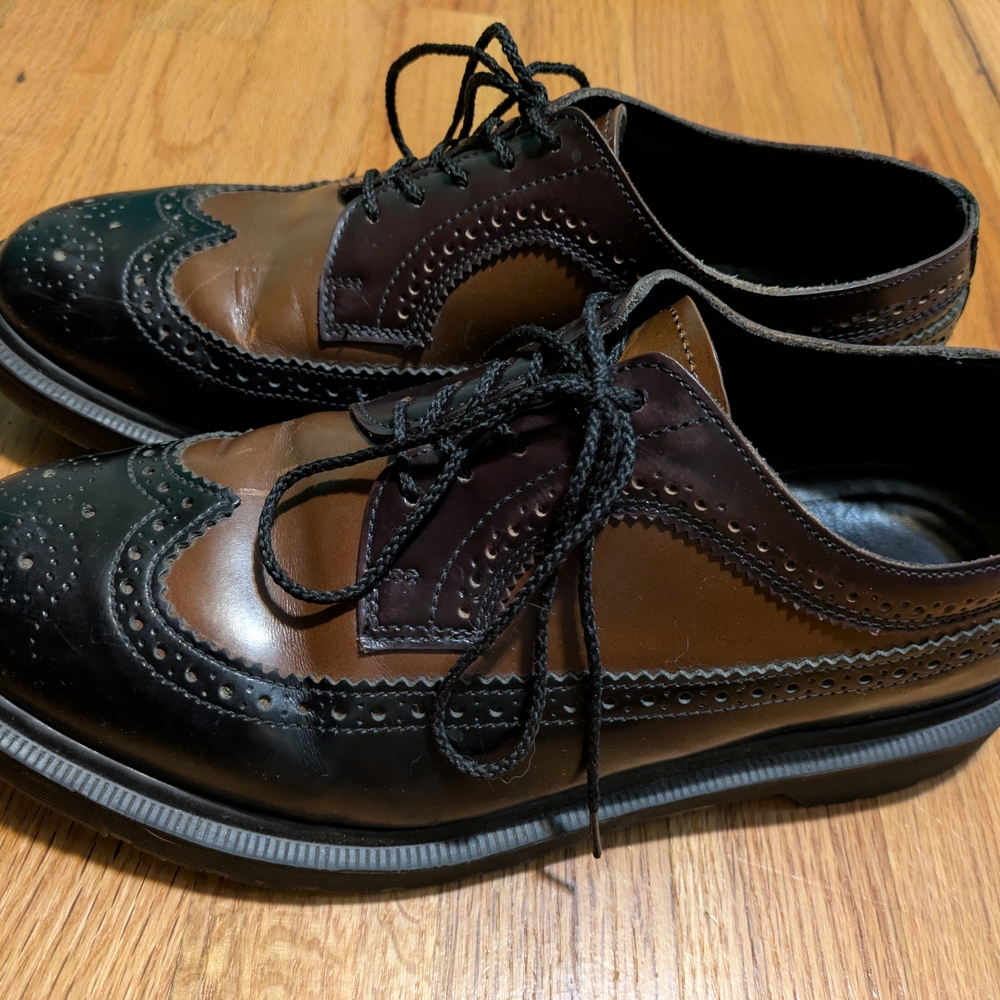 Classic Brown and Black Men's Brogues